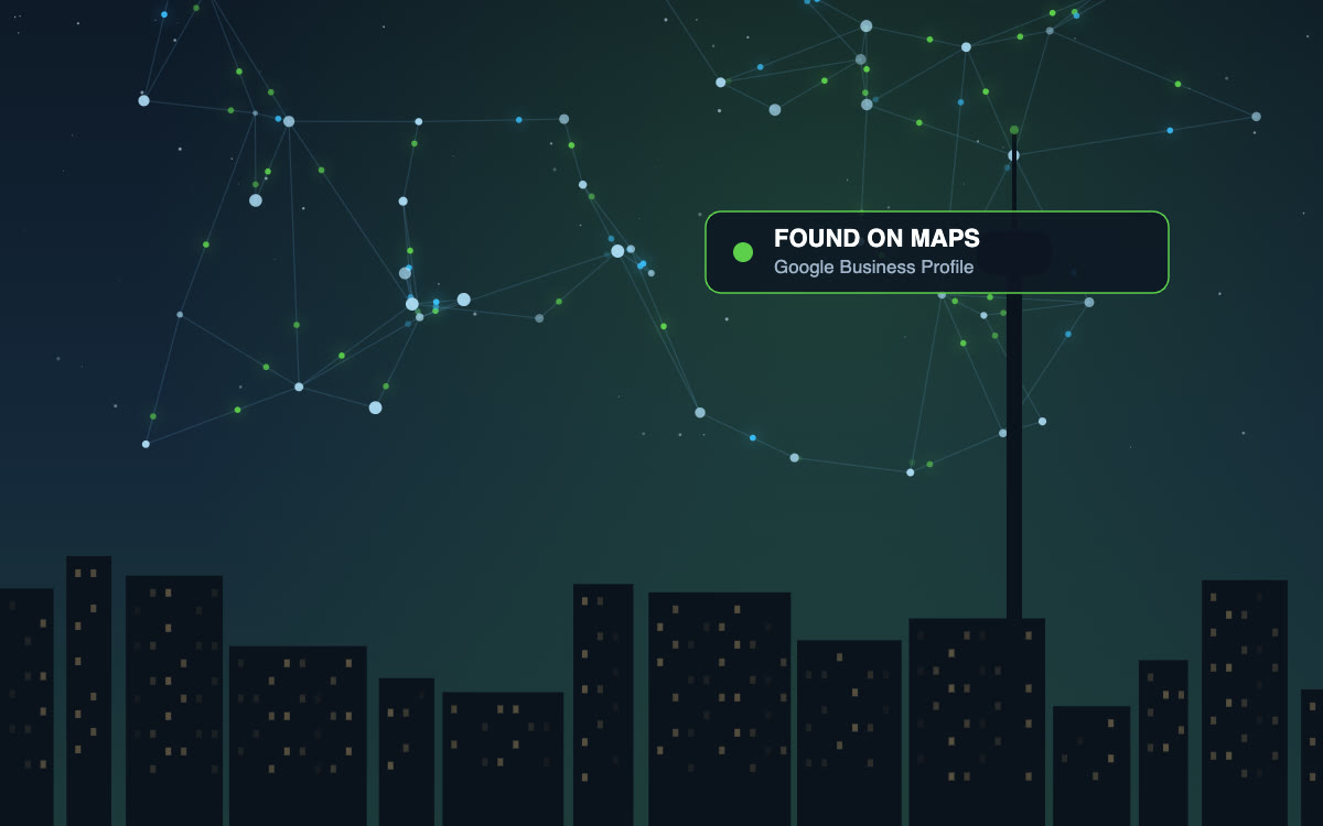 Las Vegas skyline with an AI network overlay in Spring Valley